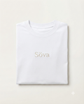 Sol Everyday Tee — Snö colorway, studio